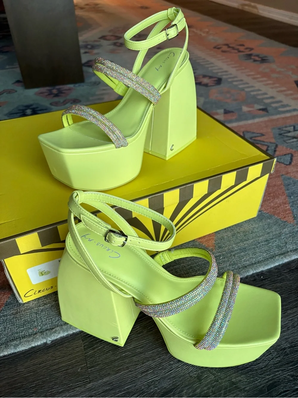 NWB Circus NY Mila Platform Dress Sandals